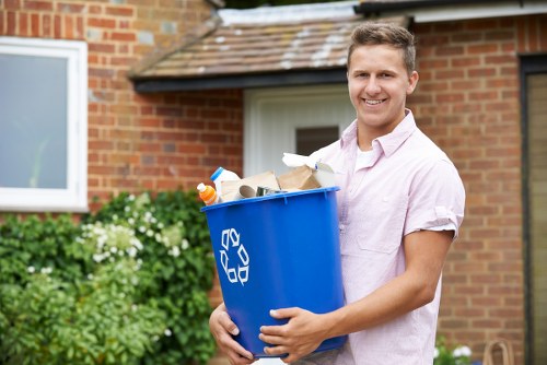 Waste removal process with collection and transportation